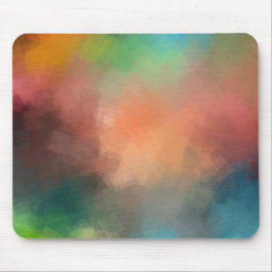 Mousepad Abstrato Art Elegante - Modelo de tendências color