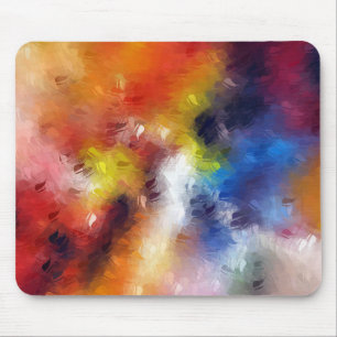 Mousepad Abstrato Art Elegante Modelo Moderno Colorido