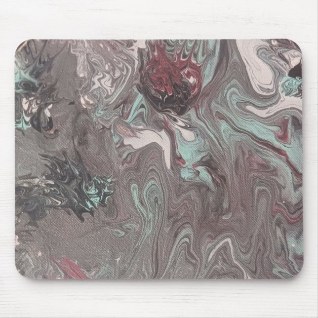 Mousepad Abstrato Art Marbled (Frente)