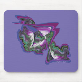 Mousepad Abstrato Art - Mídia mista