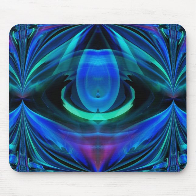 Mousepad Abstrato Azul (Frente)