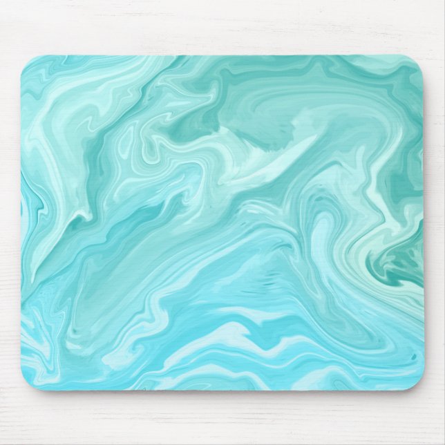 Mousepad Abstrato azul colorido (Frente)