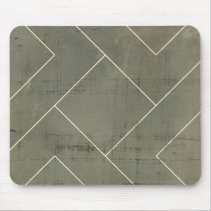 Mousepad Abstrato Blueprint com Formas Geométricas