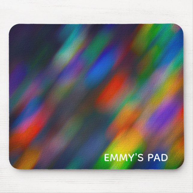 Mousepad Abstrato Blur Design (Frente)