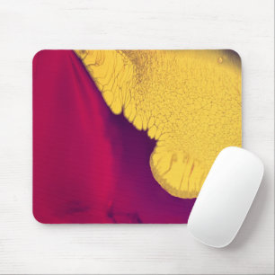 Mousepad Abstrato Brasa Dourada
