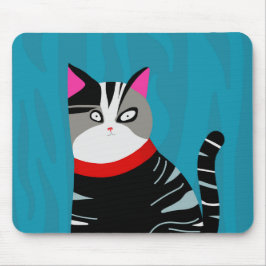 Mousepad Abstrato Cat