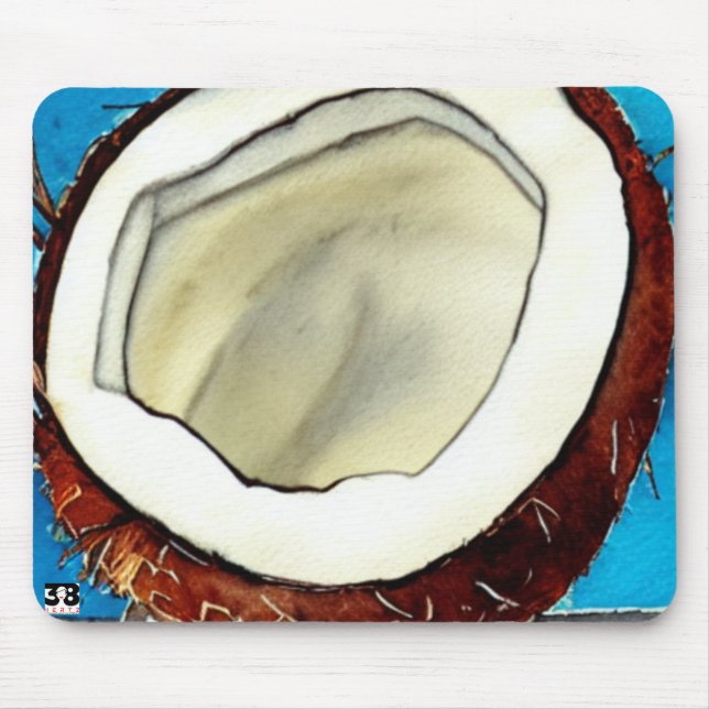 Mousepad Abstrato Coconut (Frente)