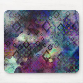 Mousepad Abstrato colorido tormentoso da aguarela com