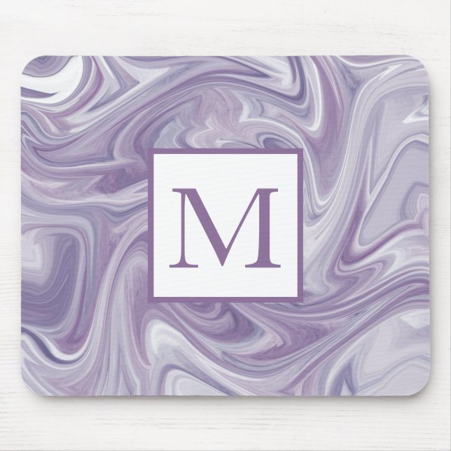 Mousepad Abstrato da Lavanda (Frente)