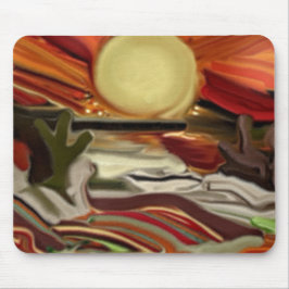 Mousepad Abstrato de Arte do Sudoeste do Céu