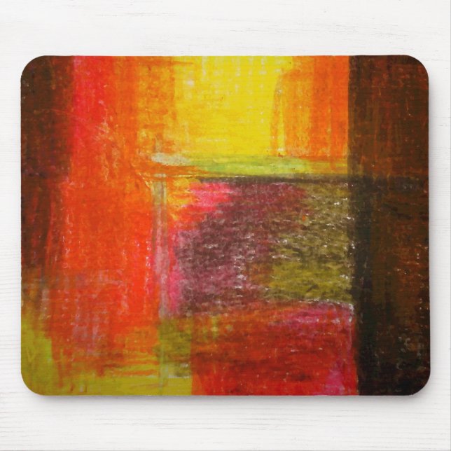 Mousepad Abstrato de Arte Moderna (Frente)