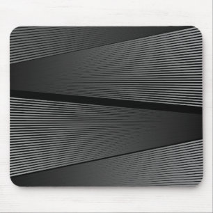 Mousepad abstrato de cinza de metal contemporâneo