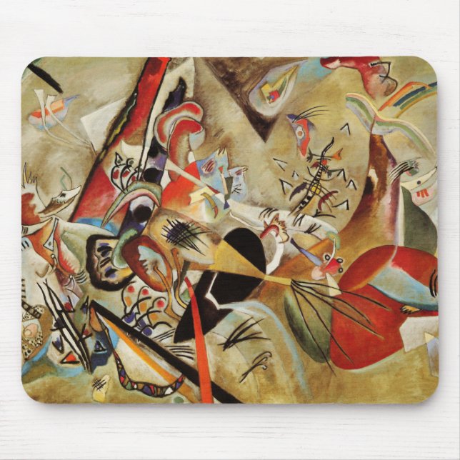 Mousepad Abstrato de composição Kandinsky (Frente)