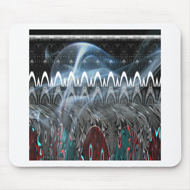 Mousepad Abstrato de Impressão de arte impressionante (Frente)