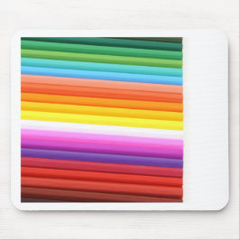 Mousepad Abstrato de Pastas de Tecido Multicolores