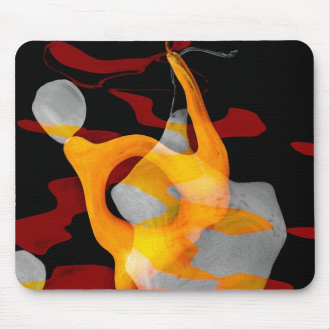 Mousepad Abstrato de pera (Frente)