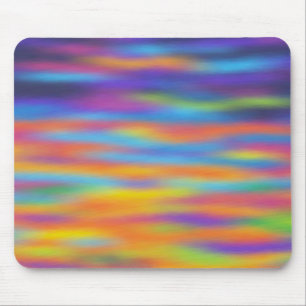 Mousepad Abstrato Desert Sunset Sky Trabalho de arte