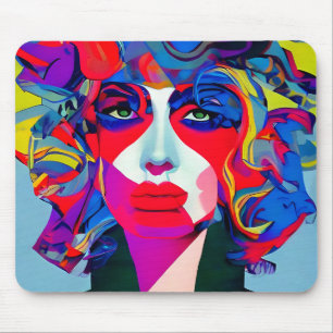 Mousepad Abstrato fêmea