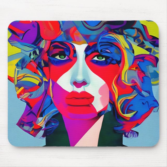 Mousepad Abstrato fêmea (Frente)