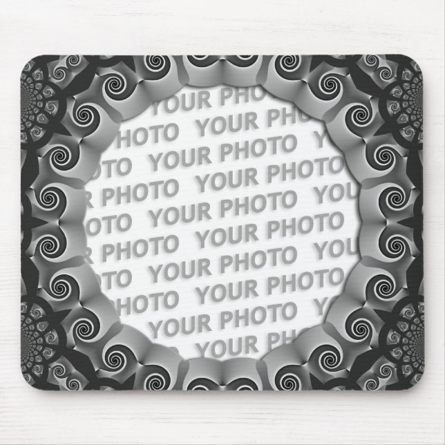 Mousepad Abstrato frame ARTs GEO 1 + sua foto (Frente)