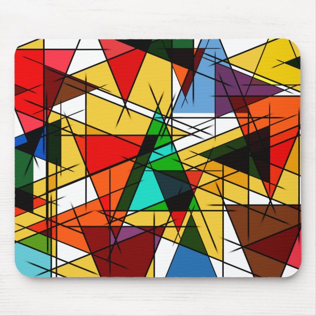 Mousepad Abstrato geométrico (Frente)