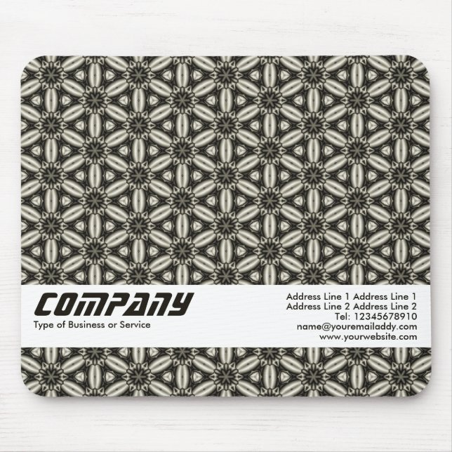 Mousepad Abstrato geométrico, empresa (Frente)