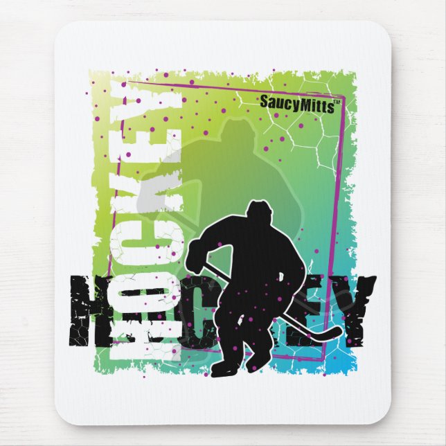 Mousepad Abstrato Hóquei (masculino) (Frente)