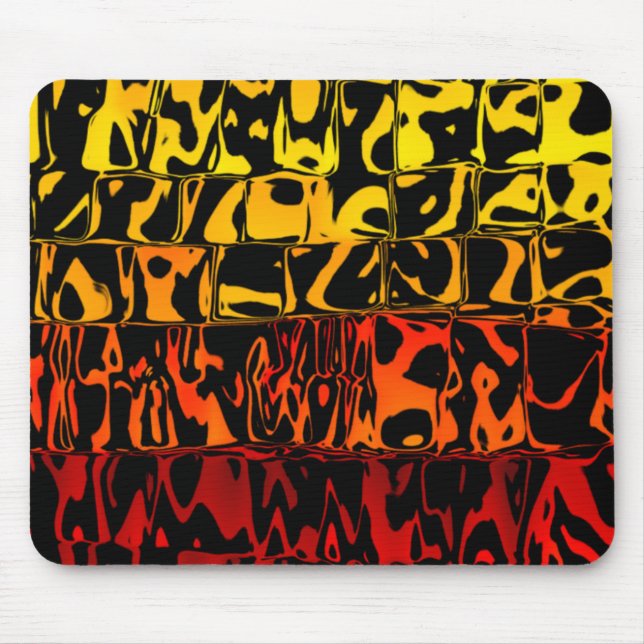 Mousepad Abstrato Lava Girada (Frente)