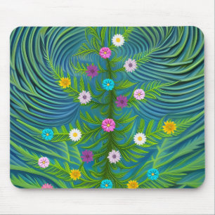 Mousepad Abstrato Little Daisy Garden