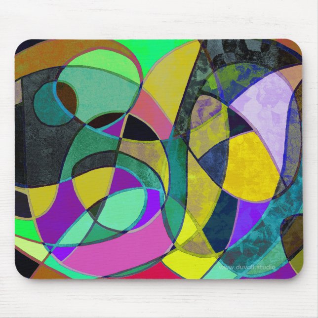 Mousepad Abstrato Luz de Vela 1 (Frente)