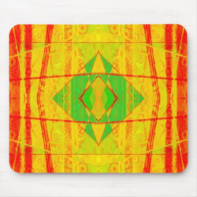 Mousepad Abstrato Moderno Legal de Arte Digital (Frente)
