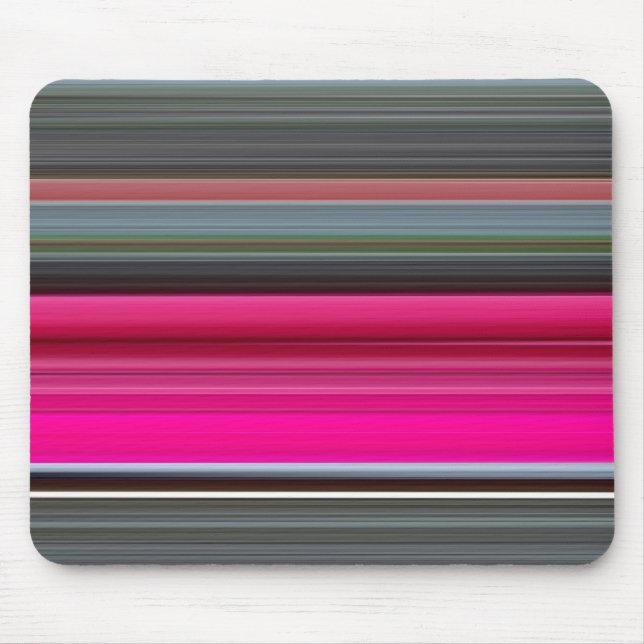 Mousepad Abstrato nº 1: Cerise e cinza (Frente)