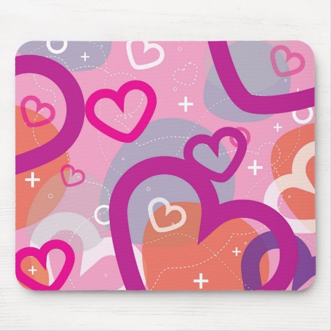 Mousepad Abstrato namorados (Frente)