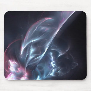 Mousepad Abstrato Nebula Azul e Púrpura