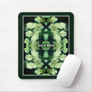 Mousepad Abstrato Personalizado para Rambling Wild White Ro