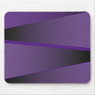 Mousepad abstrato preto e roxo