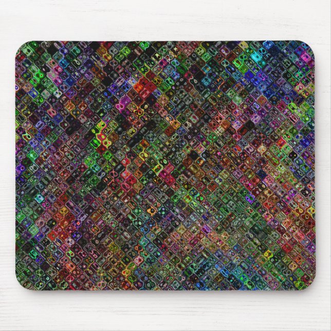 Mousepad Abstrato Quilt (Frente)