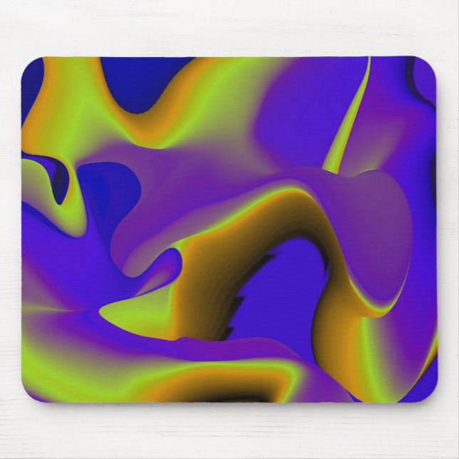 Mousepad Abstrato Rainbow (Frente)