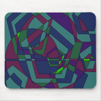 Mousepad Abstrato retro da obscuridade