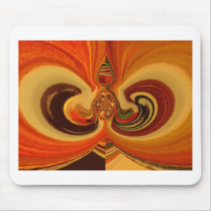 Mousepad Abstrato, rodopia com o Teardrop Center Art Impres