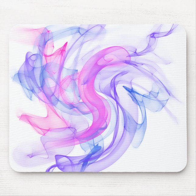 Mousepad Abstrato Smoke na água (Frente)