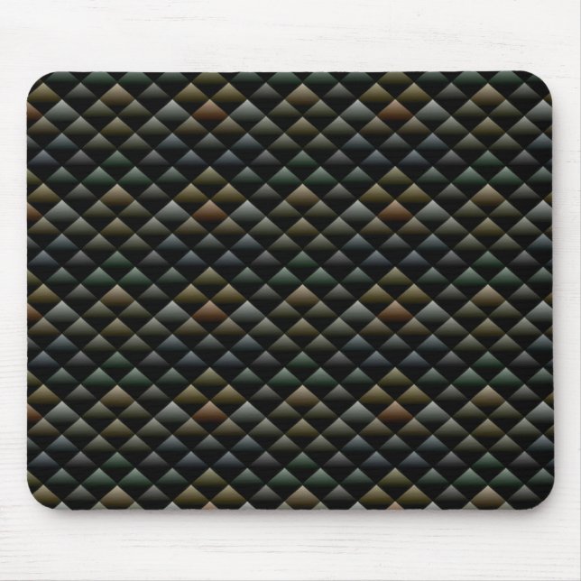 Mousepad Abstrato Snakeskin Pattern (Frente)
