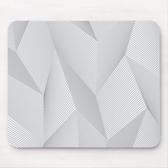 Mousepad Abstrato, tendências, moderno, simples padrão de l (Frente)