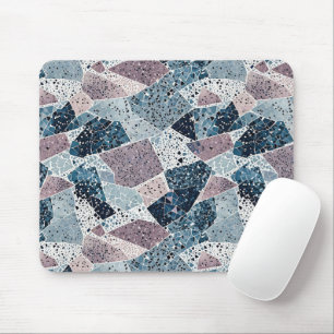Mousepad Abstrato Terrazzo Design