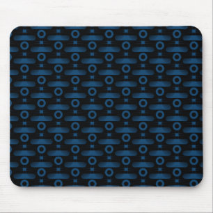 Mousepad abstrato Ultramodern, azul marinho