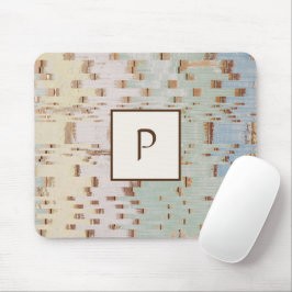 Mousepad Abstrato Verde Azul Moderno