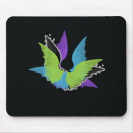 Mousepad abstrato Wings