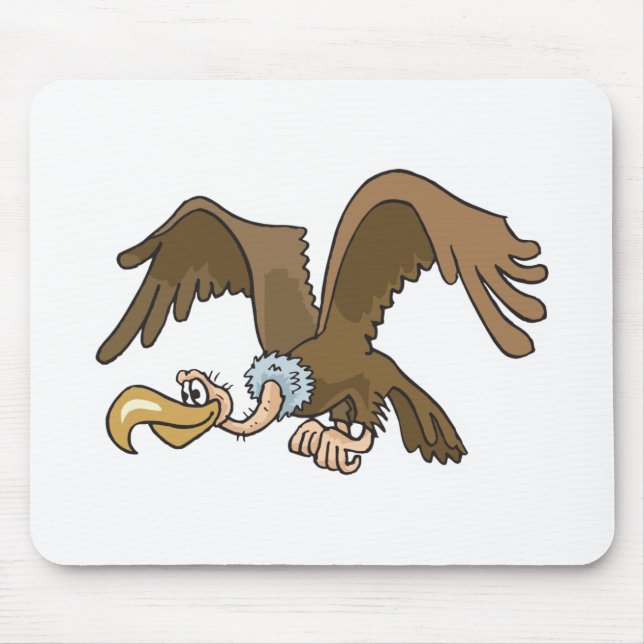 Mousepad abutre engraçado (Frente)