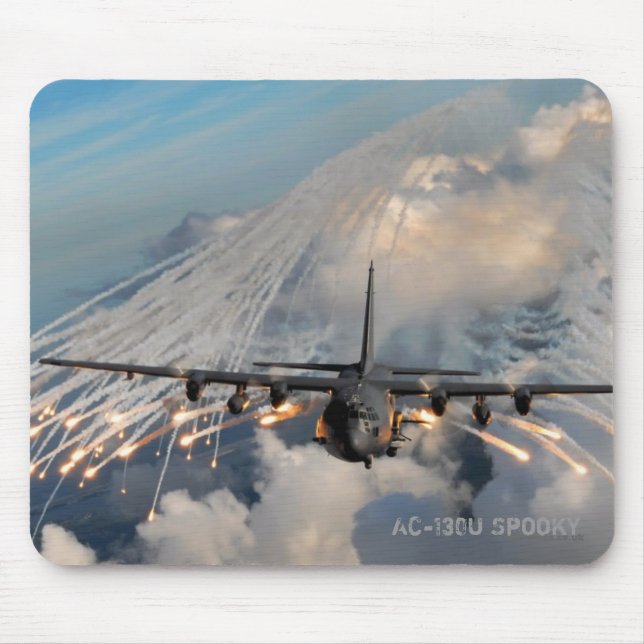 Mousepad AC-130U assustador (Frente)
