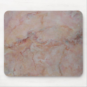 Mousepad Acabamento em pedra de mármore estriado rosa